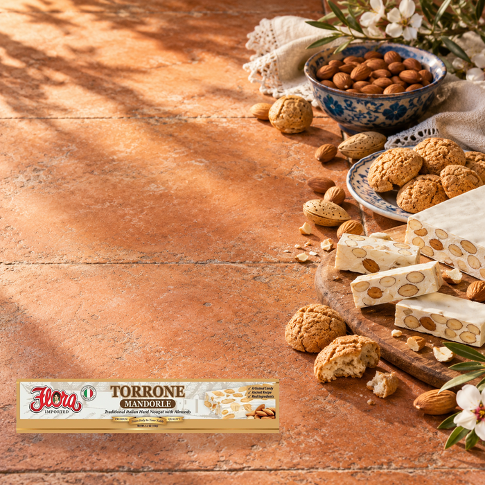 Almond & Amaretti Table Assortment — A Traditional Torrone Finish