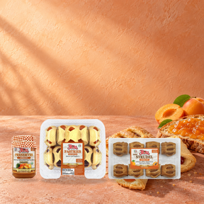 Apricot Sunrise Pastry Collection — included Flora products