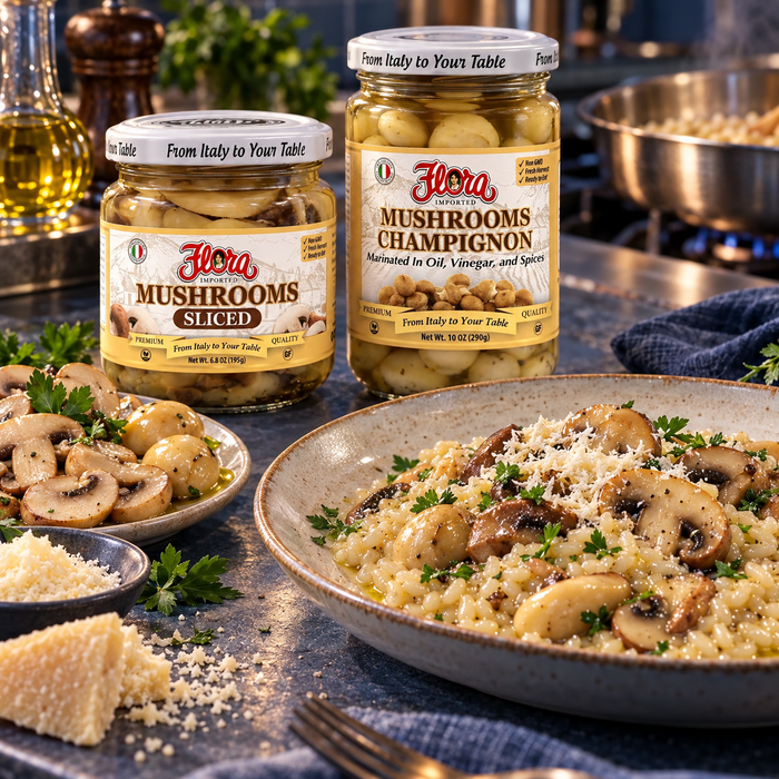 Arborio Mushroom Risotto Cook's Collection — Two Mushroom Textures