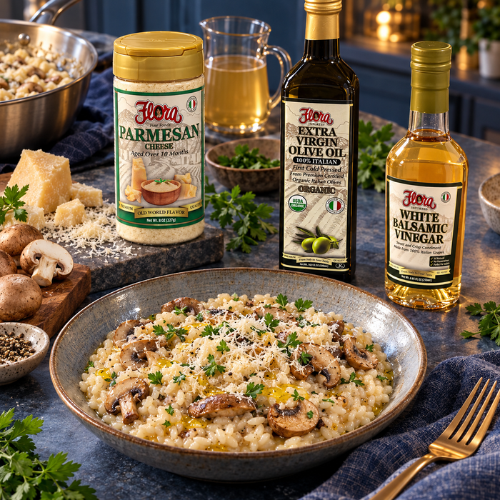 Arborio Mushroom Risotto Cook's Collection — Stir, Taste, Finish