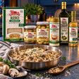 Arborio Mushroom Risotto Cook's Collection — included Flora products and recipe serving suggestion