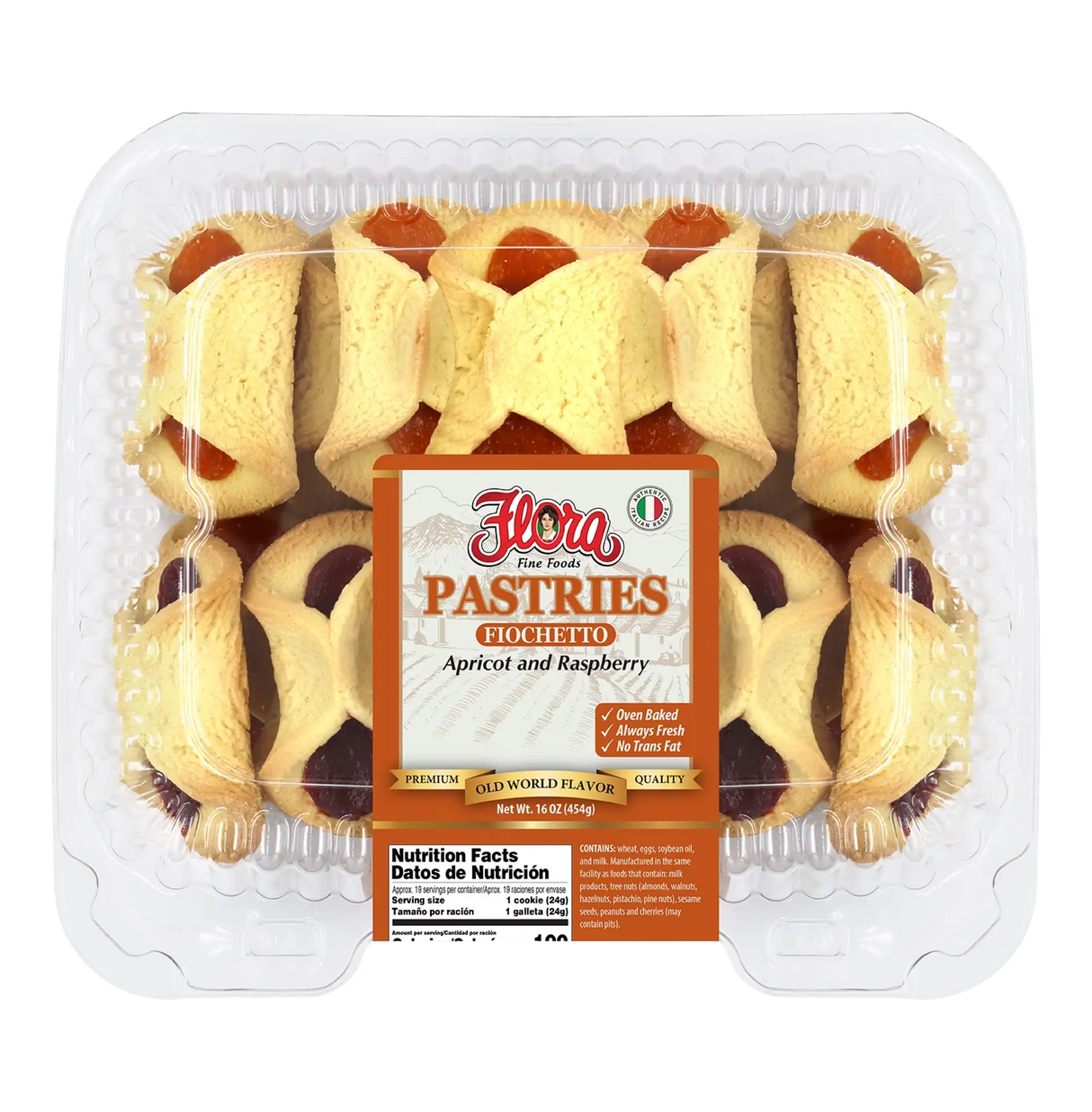 Apricot &amp; Raspberry Fiochetto image 0