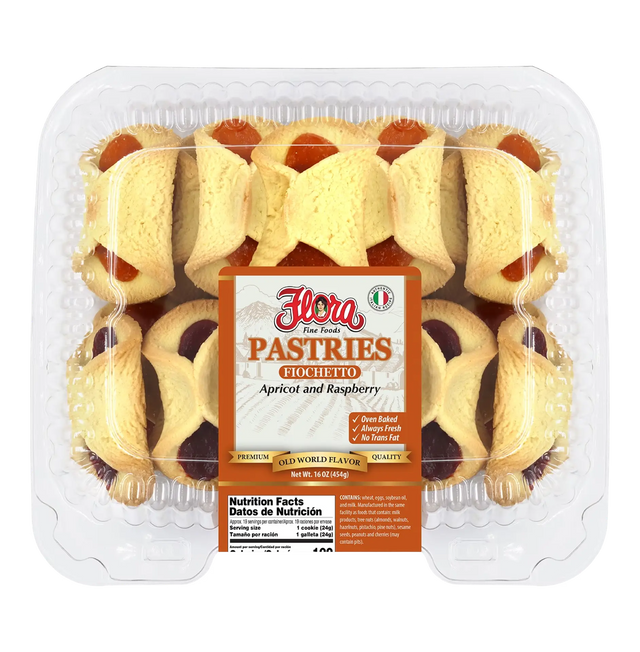 Apricot &amp; Raspberry Fiochetto image 0