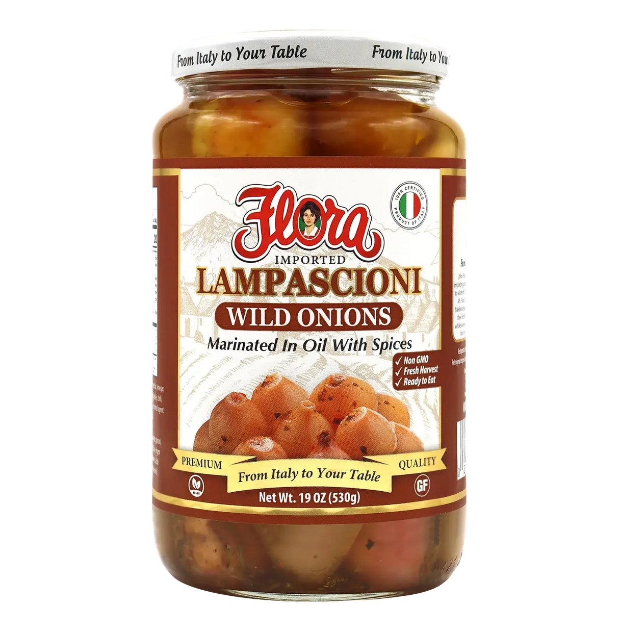 Lampascioni Wild Onions ‚Äì Marinated in Oil &amp; Spices image 0