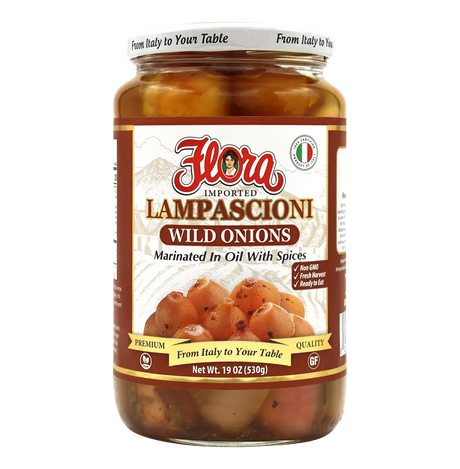 Lampascioni Wild Onions ‚Äì Marinated in Oil &amp; Spices image 0