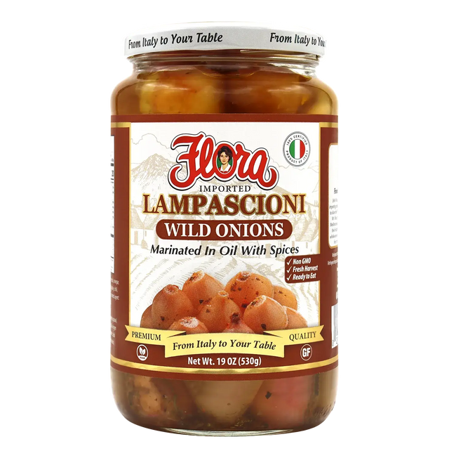 Lampascioni Wild Onions ‚Äì Marinated in Oil &amp; Spices image 0