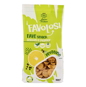 I Favolosi Fave Snack Lemon & Pepper ‚Äì 150g image 0