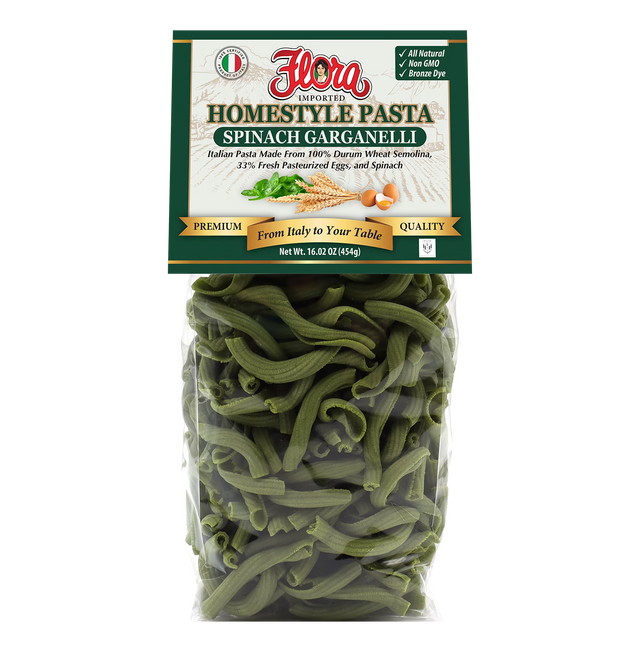 Homestyle Spinach Garganelli image 0