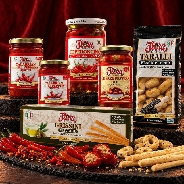 Calabrian Fire Aperitivo Tasting Chest — included products