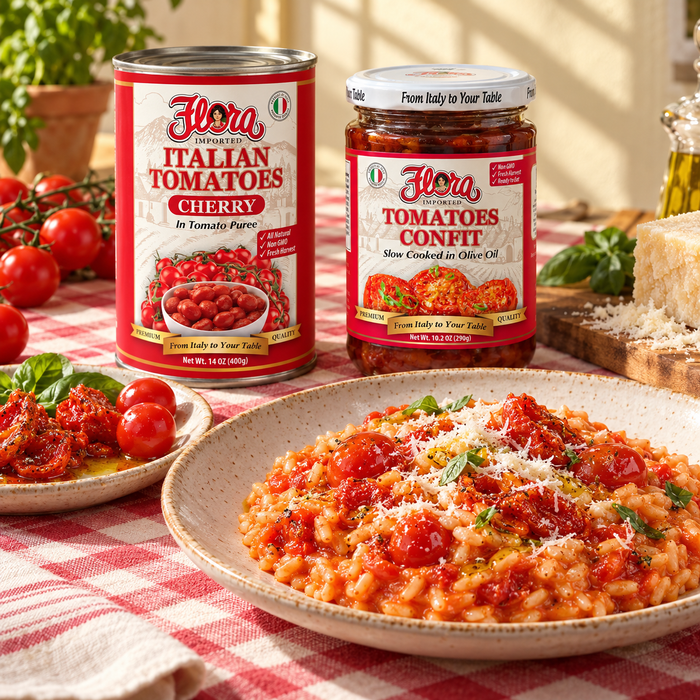 Carnaroli Two-Tomato Dinner Bundle — Two Expressions of Tomato