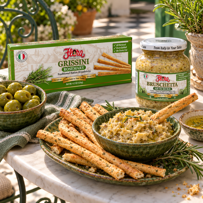 Castelvetrano Garden Hour Aperitivo Set — serving detail two