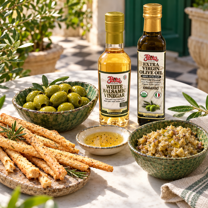 Castelvetrano Garden Hour Aperitivo Set — serving detail three