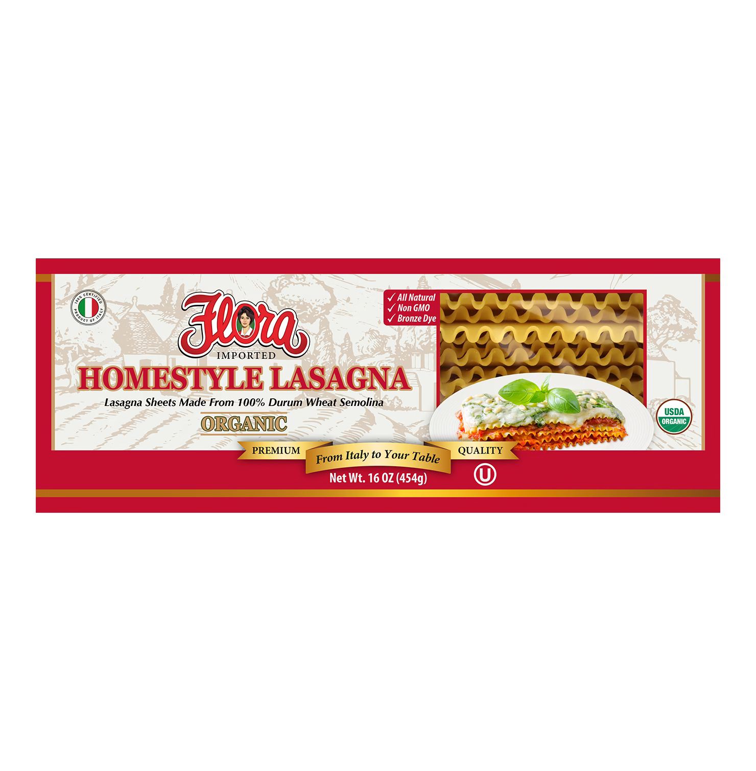 Homestyle Lasagna – Flora Foods