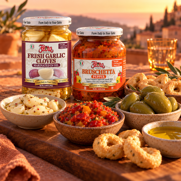 Cerignola Sunset Grazing Collection — serving detail two