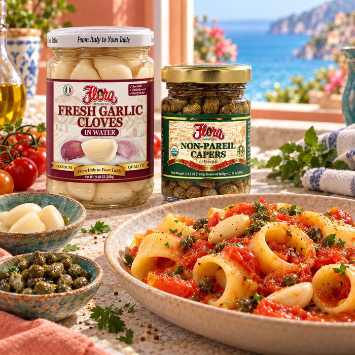 Cherry Tomato Calamarata Coastal Kitchen Kit — A Bright Pantry Sauce
