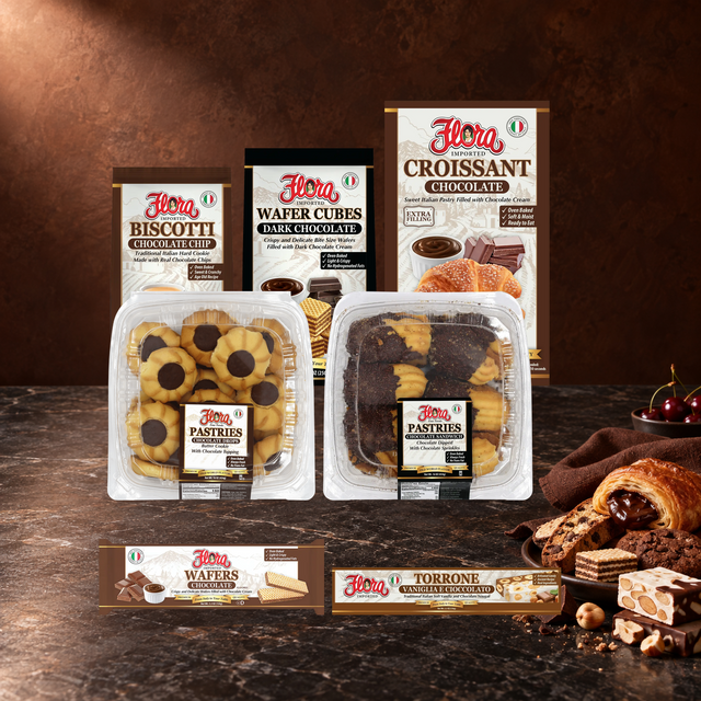 Chocolate Lover's Italian Pantry Box — included Flora products