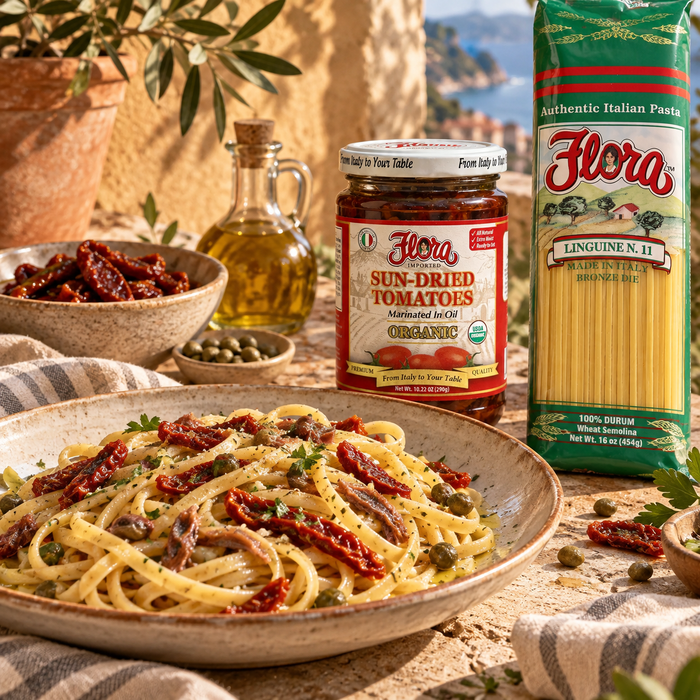 Sun-Ripened Character — Coastal Anchovy Linguine Dinner Set