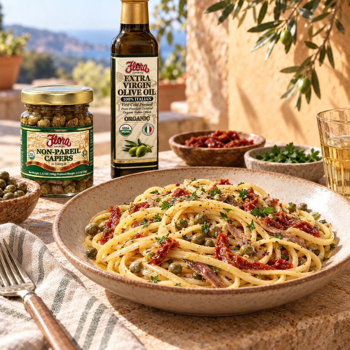 Brighten the Final Forkful — Coastal Anchovy Linguine Dinner Set
