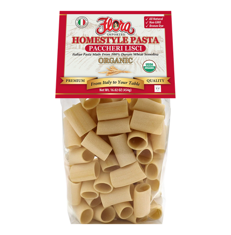 Organic Homestyle Paccheri Lisci image 0