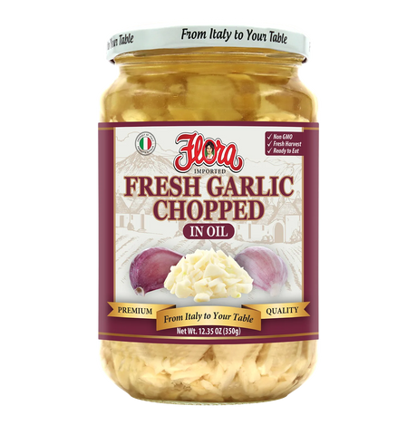 Fresh Chopped Garlic In Oil image 0