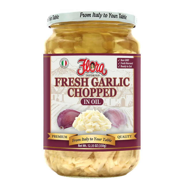 Fresh Chopped Garlic In Oil image 0
