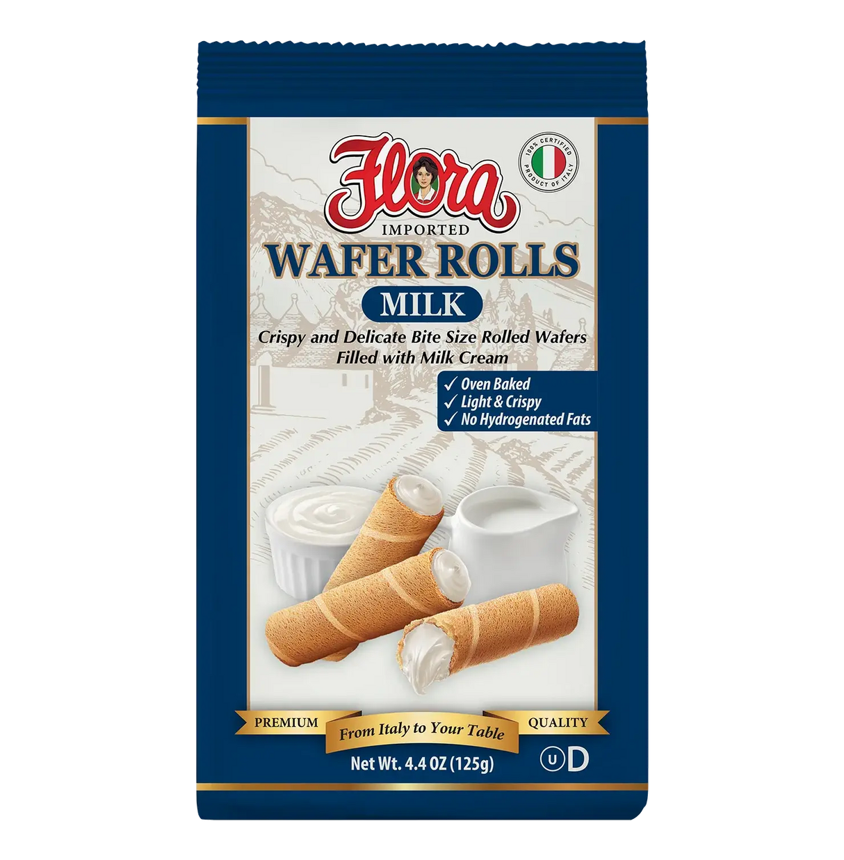 Wafers Rolls Milk image 0