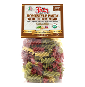 Organic Homestyle Tricolor Fusilloni image 0