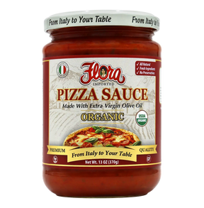Organic Pizza Sauce ‚Äì Made with Extra Virgin Olive Oil ‚Äì 13 oz image 0