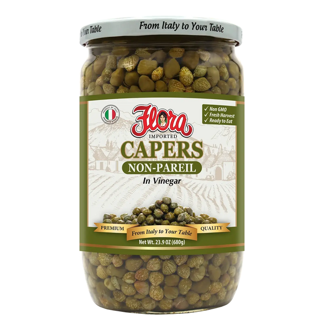 Non-Pareil Capers ‚Äì Imported in Vinegar - 23.9 oz image 0
