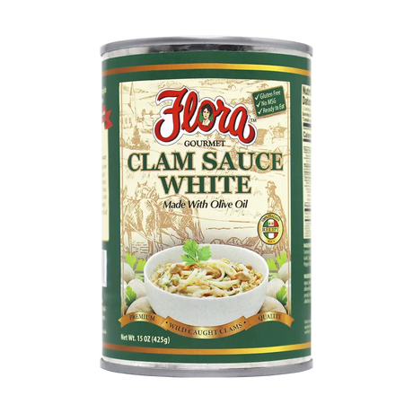 Flora Imported White Clam Sauce image 0