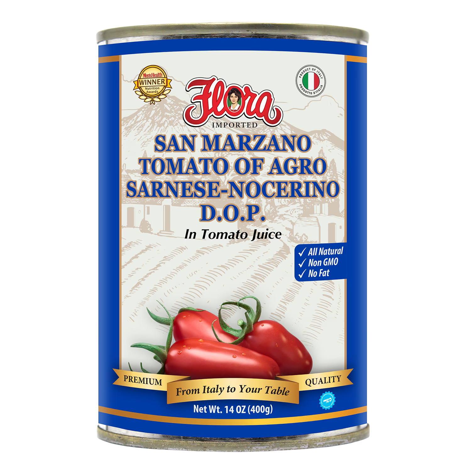 San Marzano D.O.P. Tomatoes - 14oz – Flora Foods