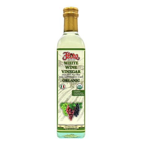 Organic White Wine Vinegar - 16.9oz image 0