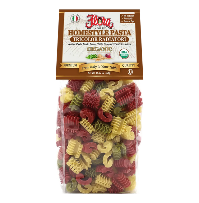Organic Homestyle Tricolor Radiatori image 0