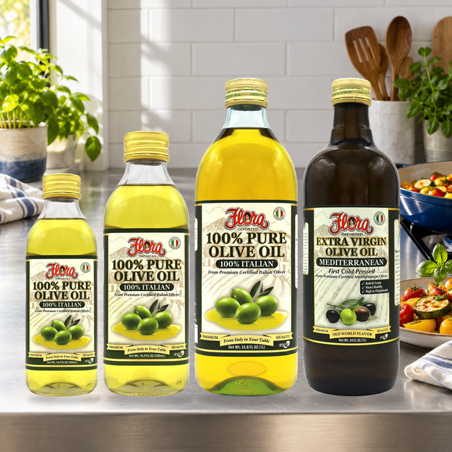 Everyday Olive Oil Cooking Set — included Flora products