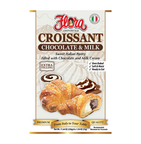 Chocolate & Milk Croissants image 0