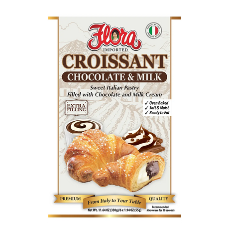 Chocolate & Milk Croissants image 0