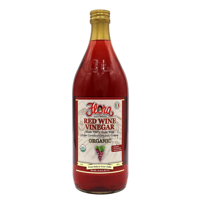 Organic Red Wine Vinegar - 34oz image 0