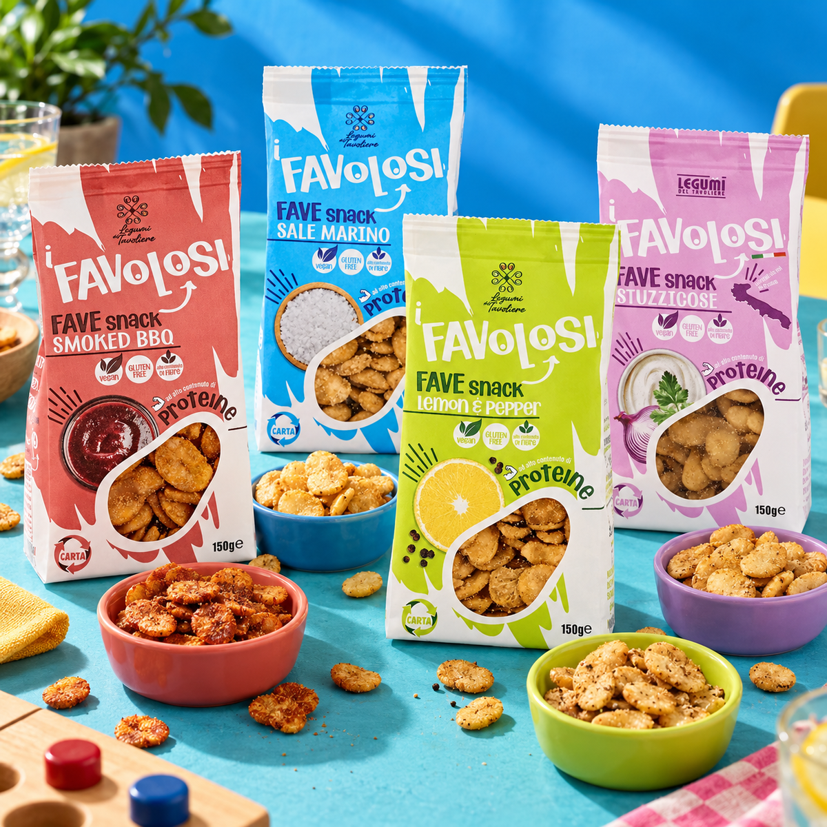 Fave Four-Flavor Snack Discovery Pack — included products