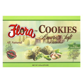 Amaretti Soft Cookies - Pistachio image 0