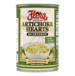 Artichoke Quarters in Brine - 14oz image 0
