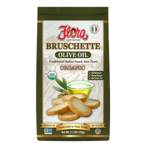 Organic Bruschette Mini Toasts - Olive Oil image 0
