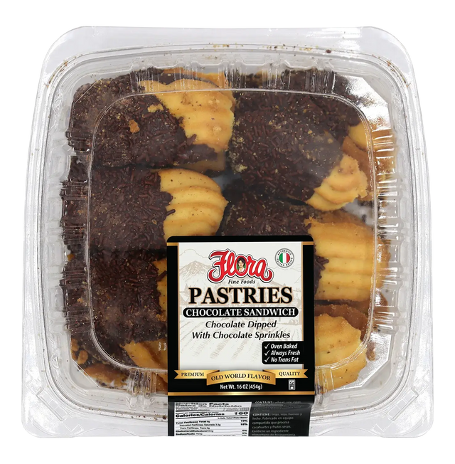 Italian Style Chocolate Sandwich Cookies image 0