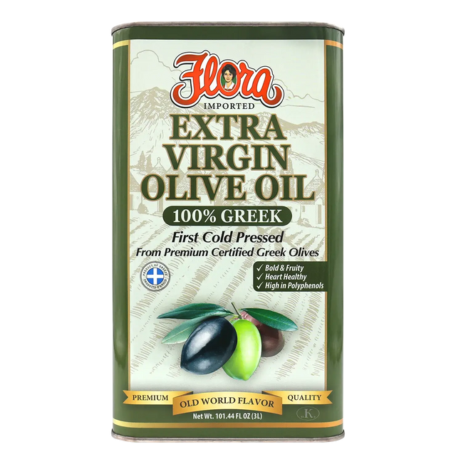Greek Extra Virgin Olive Oil from Koroneiki Olives - First Cold Pressed - 3L image 0