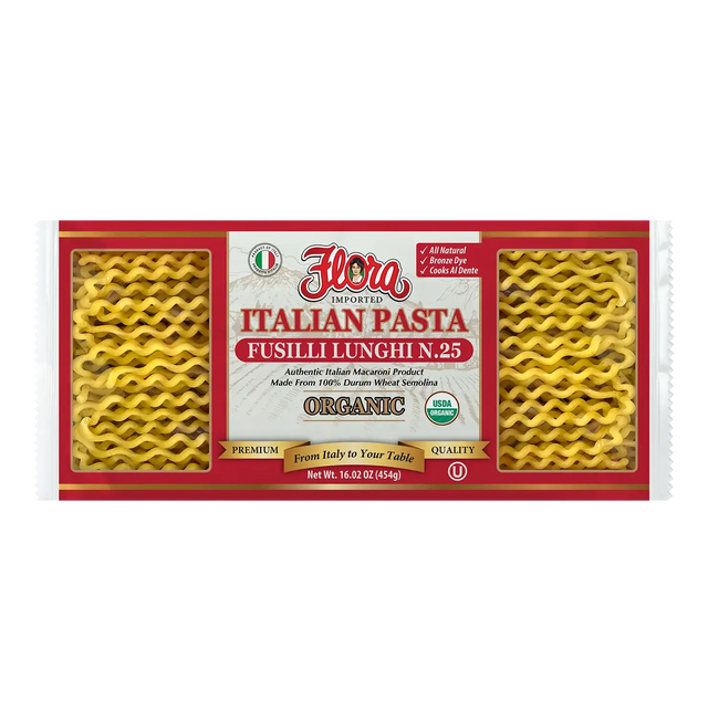Fusilli Lunghi Organic Pasta #25 image 0