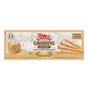 Sesame-flavored grissini breadsticks by Flora Foods, 4.2 oz package, crispy and golden with visible sesame seeds.
