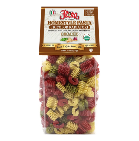 Organic Homestyle Tricolor Radiatori image 0