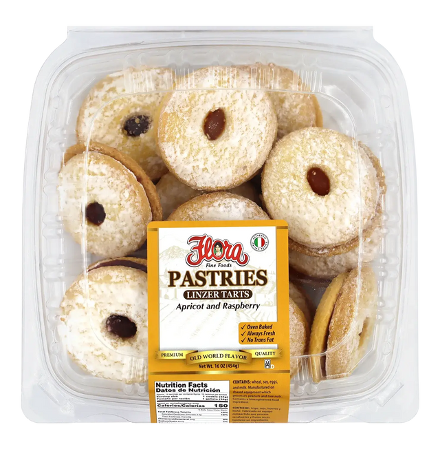 Linzer Tarts - Apricot and Raspberry image 0