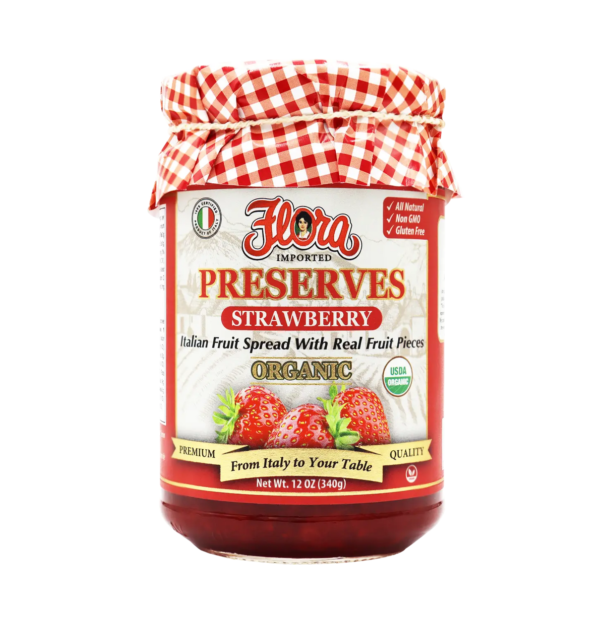 Organic Strawberry Preserves image 0
