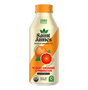 Flora Foods Saint James Organic Brewed Tea with blood orange and hibiscus in a 16 fl oz bottle, featuring vibrant fruit and tea ingredients.