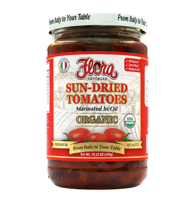 Organic Sun-Dried Tomatoes In Oil - 10oz image 0